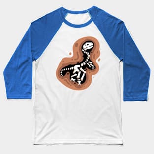 Dinosaur bones Baseball T-Shirt